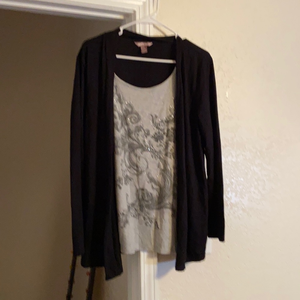 45% Polyester with 35% Rayon Tunic